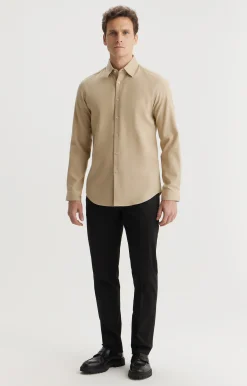 Beżowa koszula slim fit^Vistula Clearance
