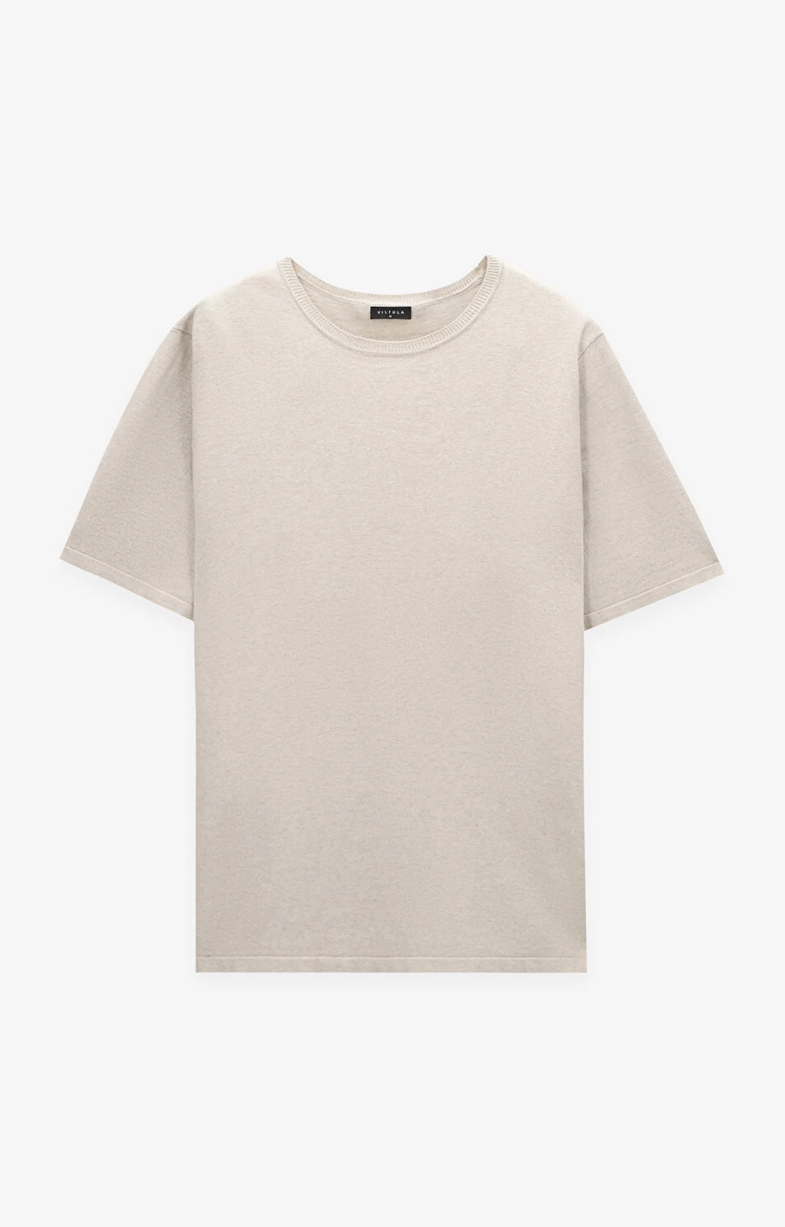 Beżowy t-shirt^Vistula New