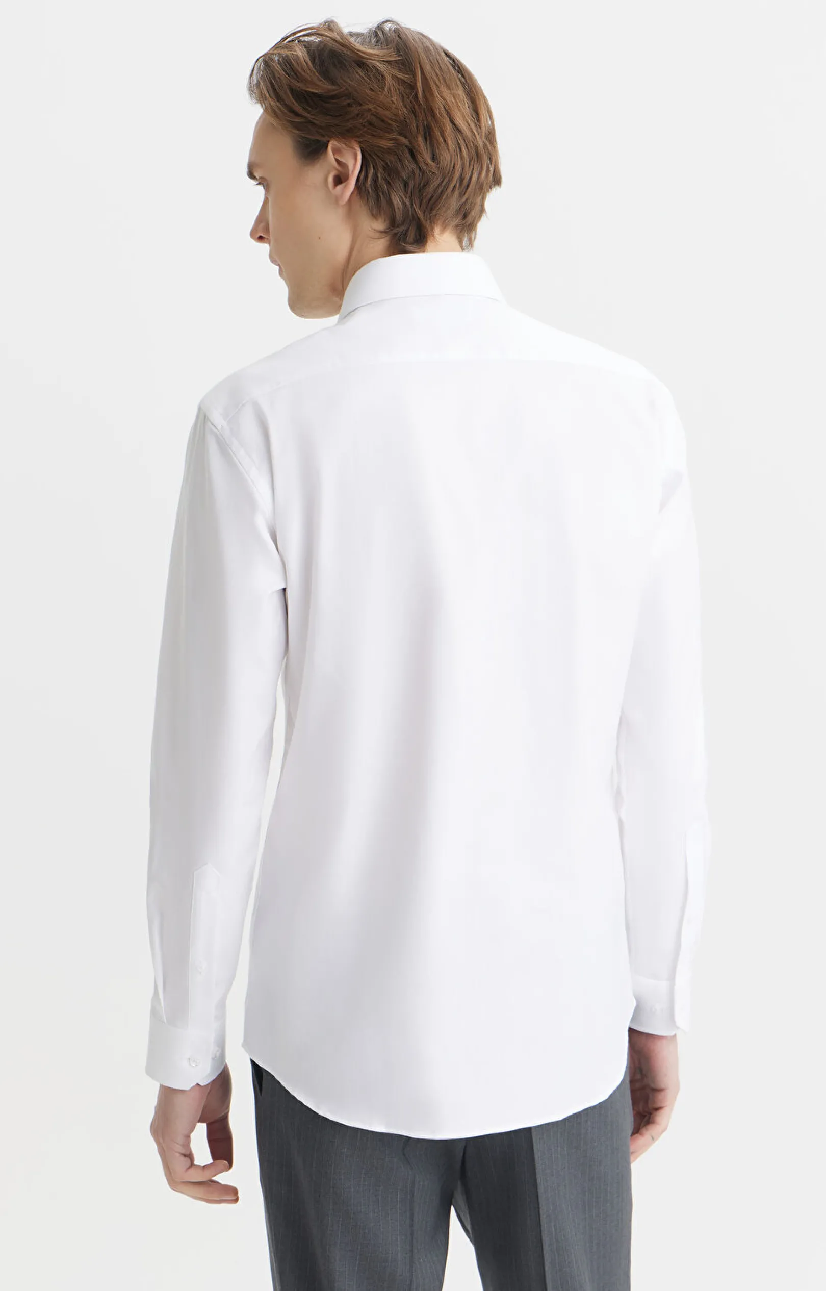 Biała koszula slim fit^Vistula Online