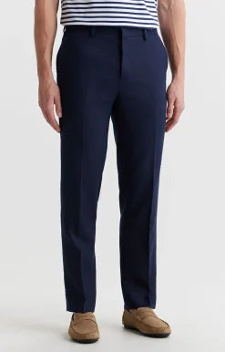 Chinosy lniane regular fit^Vistula Clearance