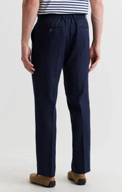 Chinosy lniane regular fit^Vistula Clearance