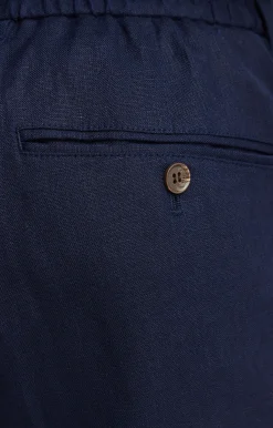 Chinosy lniane regular fit^Vistula Clearance