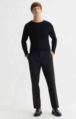 Chinosy regular fit z wełną^Vistula Discount