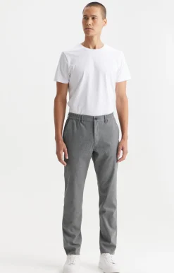 Chinosy slim fit z melanżowej tkaniny^Vistula Fashion