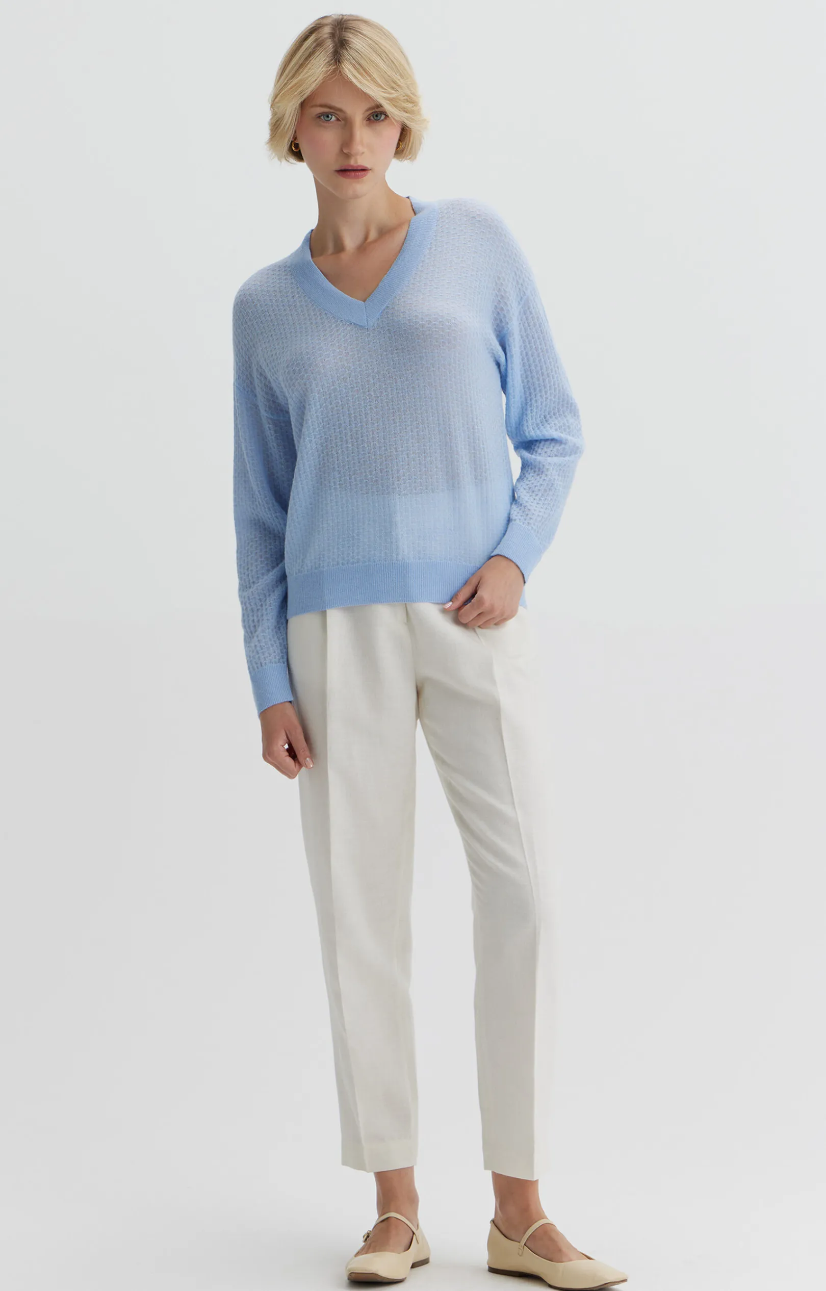 Cienki sweter v-neck^Vistula Clearance