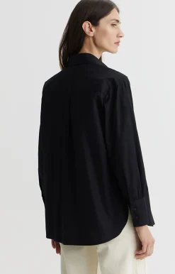 Czarna koszula oversize^Vistula Discount