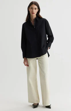 Czarna koszula oversize^Vistula Discount