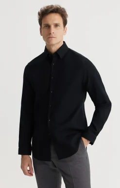 Czarna koszula slim fit^Vistula Online