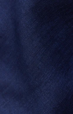 Dwurzędowa marynarka lniana super slim - zestaw^Vistula Outlet