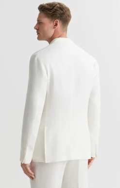 Dwurzędowa marynarka lniana super slim - zestaw^Vistula Fashion