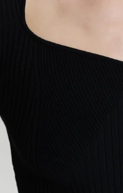 Dzianinowa bluzka ze ściągaczem^Vistula Online