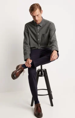 Flanelowa koszula o kroju relaxed fit^Vistula Discount