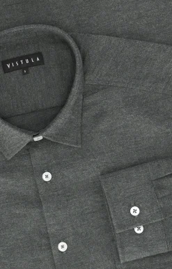 Flanelowa koszula o kroju relaxed fit^Vistula Discount