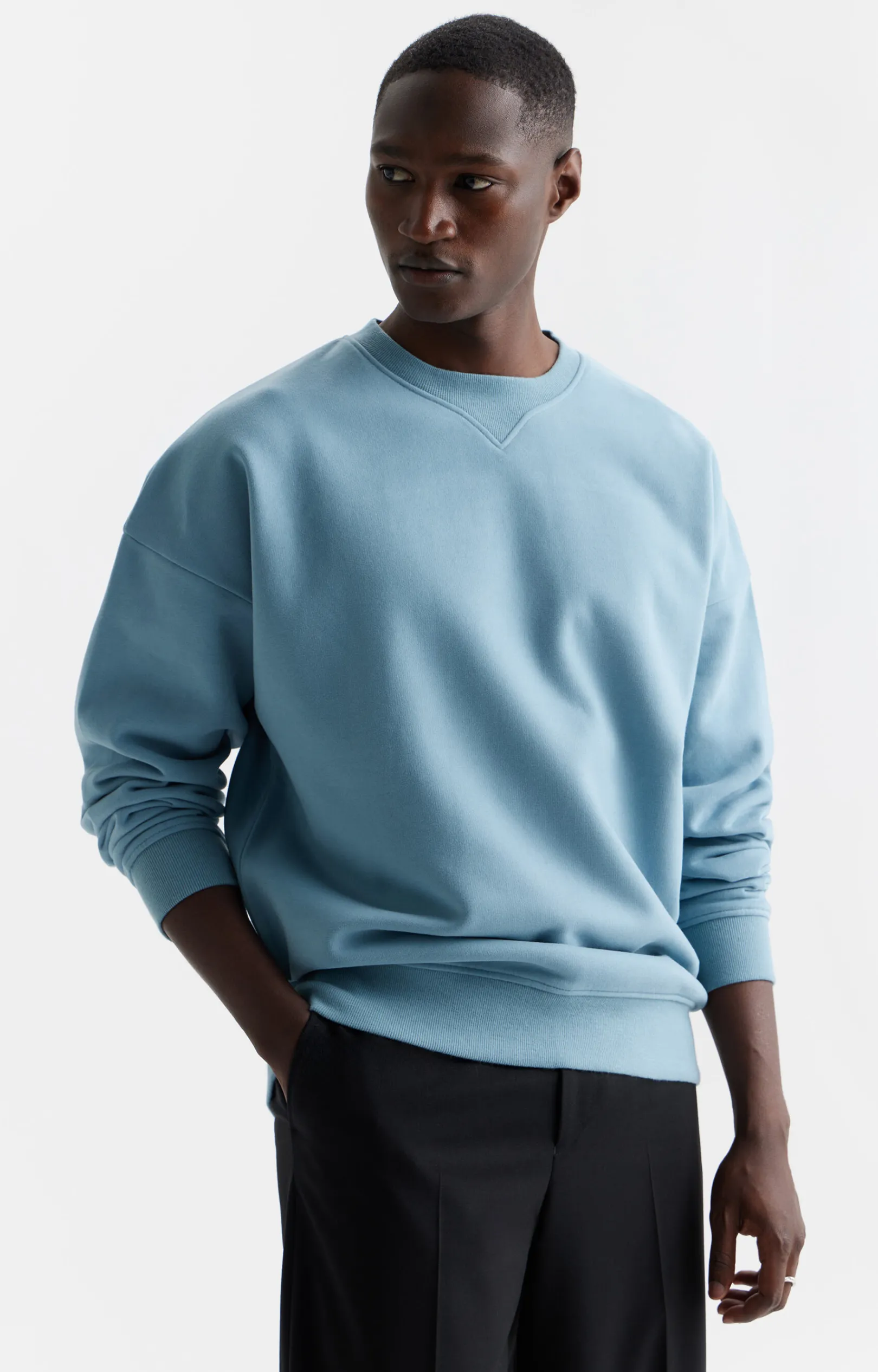 Gładka bluza basic^Vistula Outlet