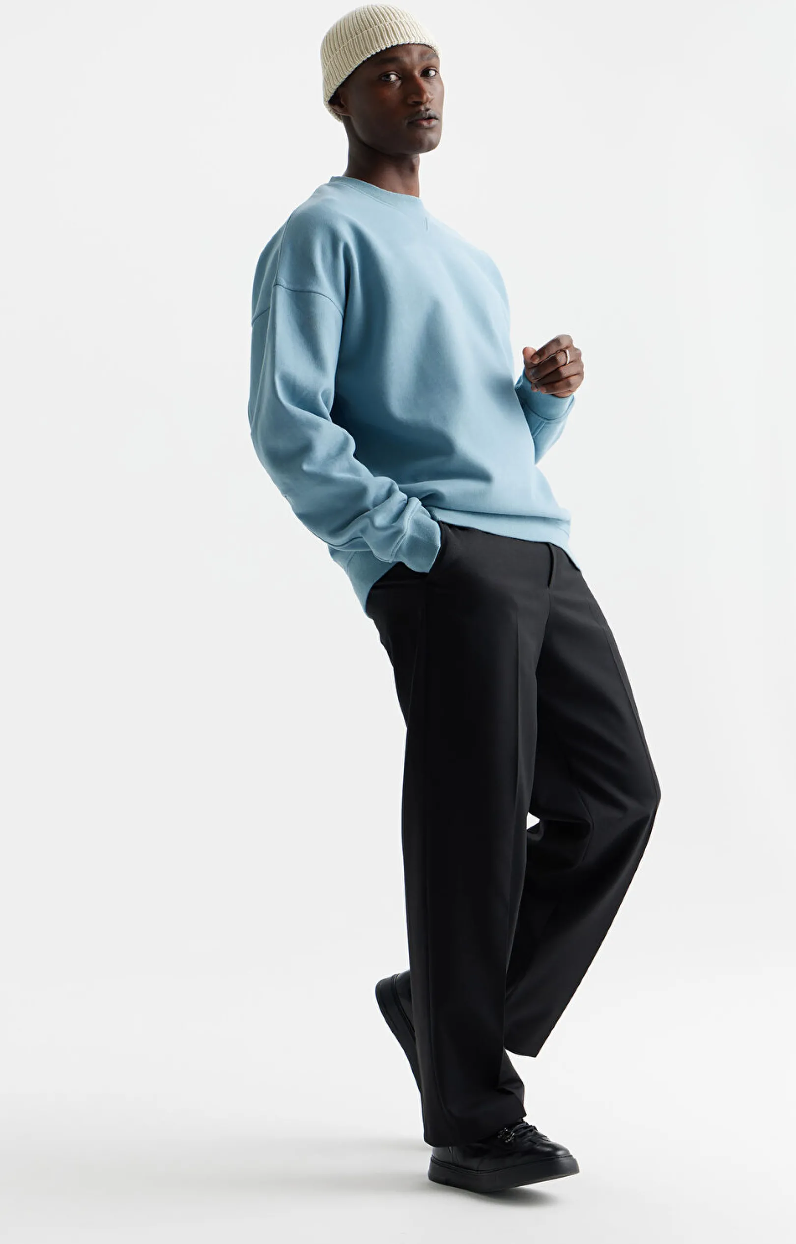 Gładka bluza basic^Vistula Outlet