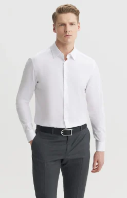 Gładka koszula slim fit^Vistula Online