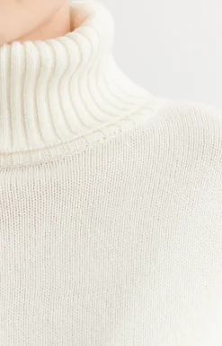 Gładki sweter z golfem^Vistula Fashion