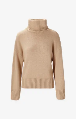Gładki sweter z golfem^Vistula Fashion