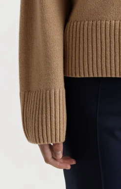 Gładki sweter z golfem^Vistula Fashion