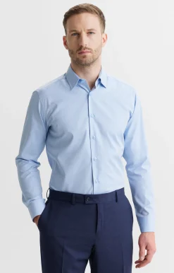 Koszula slim fit o diagonalnym splocie^Vistula Best