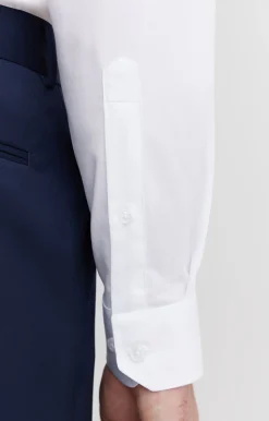 Koszula slim fit o diagonalnym splocie^Vistula Discount