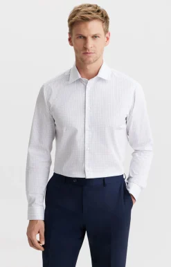 Koszula slim fit w kratę^Vistula Hot