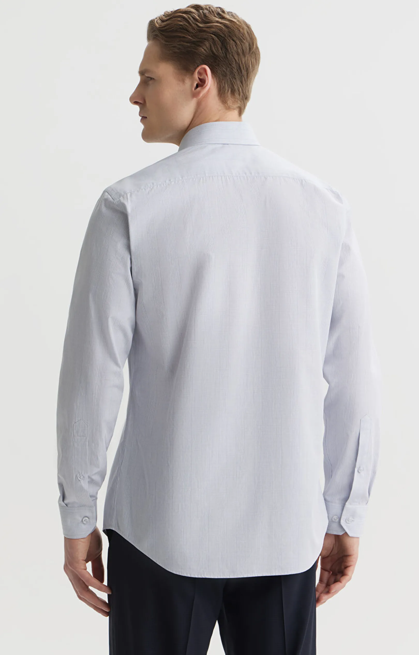 Koszula slim fit w kratę^Vistula Fashion