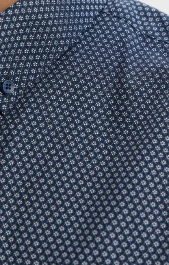 Koszula slim fit w mikrowzór^Vistula Online