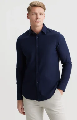 Koszula slim fit w mikrowzór^Vistula Hot