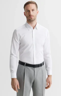 Koszula slim fit w mikrowzór^Vistula Discount