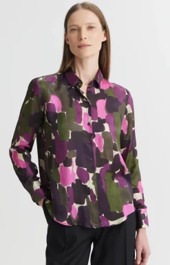 Koszula slim fit w nadruk^Vistula Hot