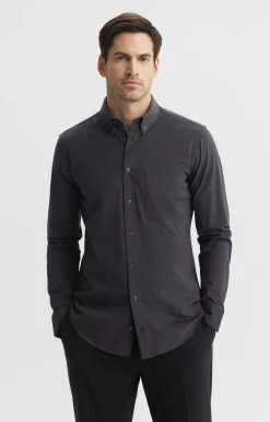 Koszula z dzianiny slim fit^Vistula Outlet