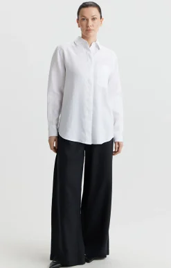 Lniana koszula regular fit^Vistula Hot