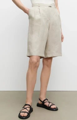 Lniane bermudy^Vistula Discount