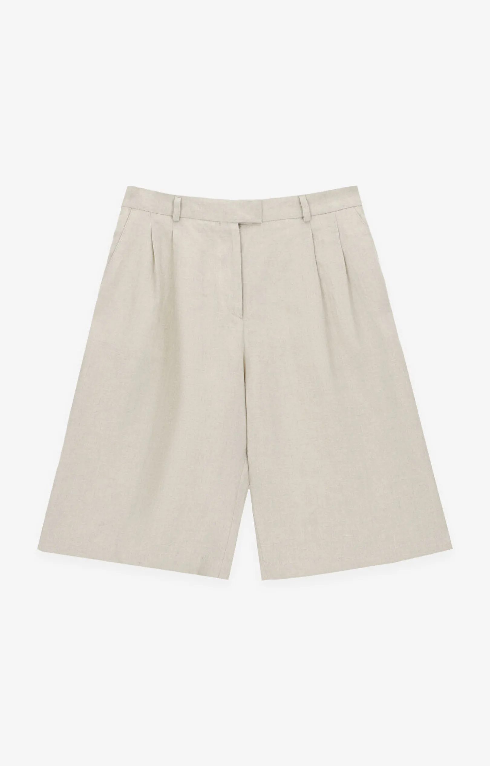Lniane bermudy^Vistula Discount