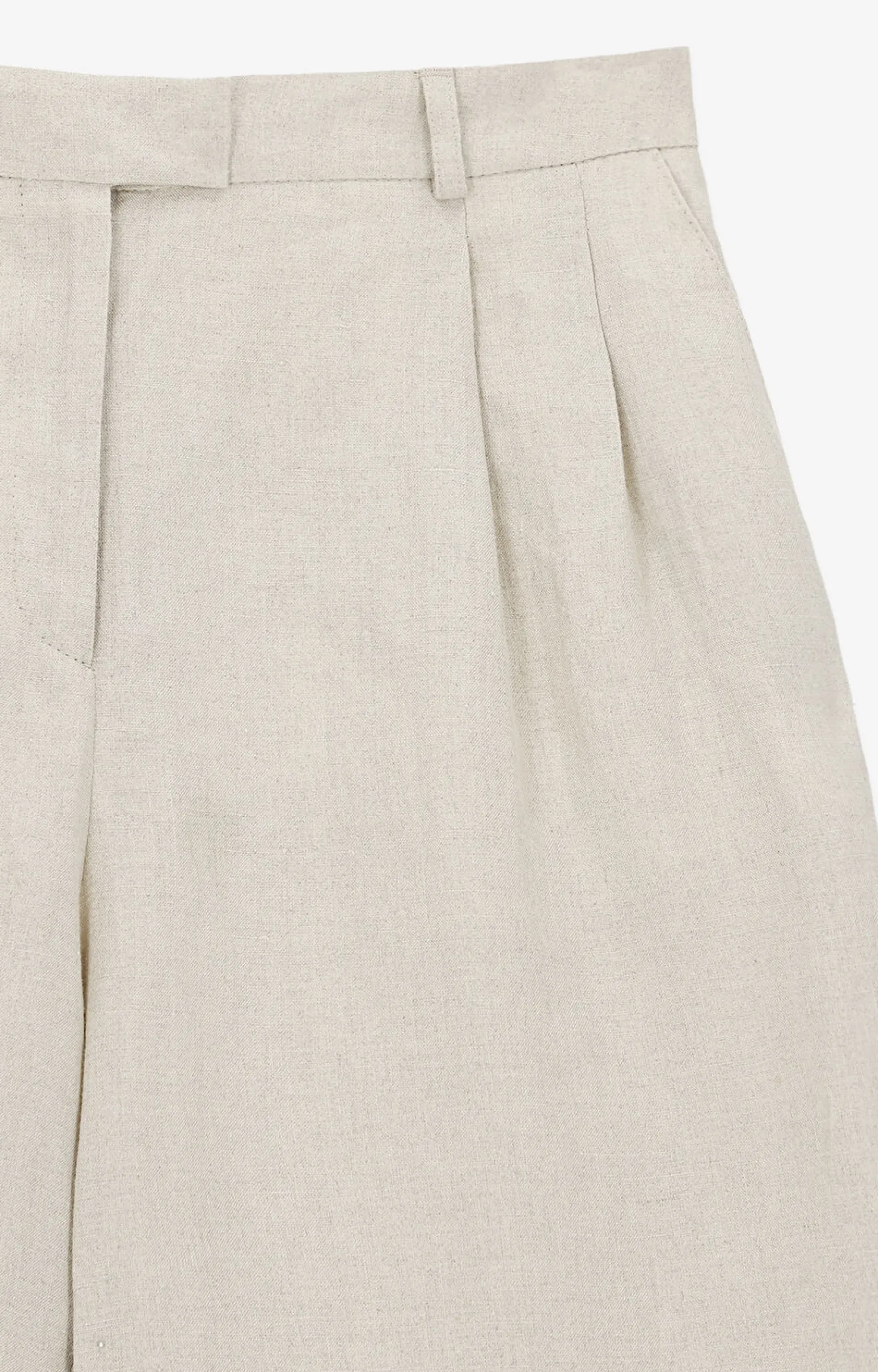 Lniane bermudy^Vistula Discount