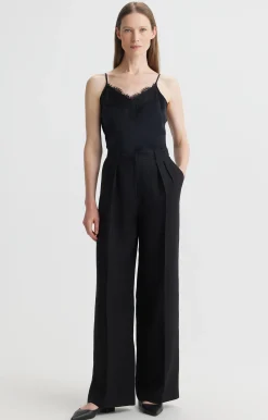 Lniane spodnie relaxed fit - zestaw^Vistula Hot