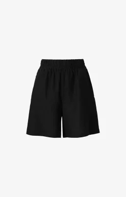Lniane szorty relaxed fit^Vistula Online