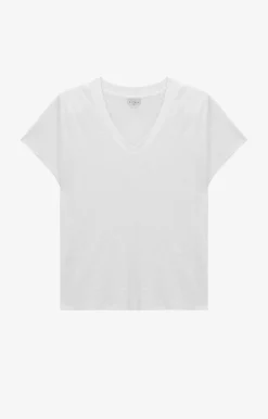 Lniany t-shirt^Vistula Clearance