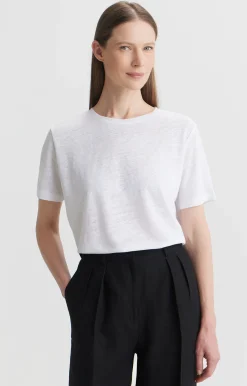 Lniany t-shirt^Vistula Fashion