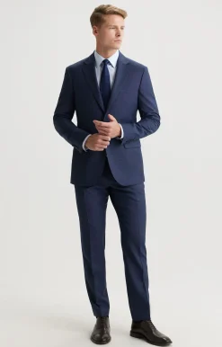 Marynarka regular fit w mikrowzór - zestaw^Vistula Hot