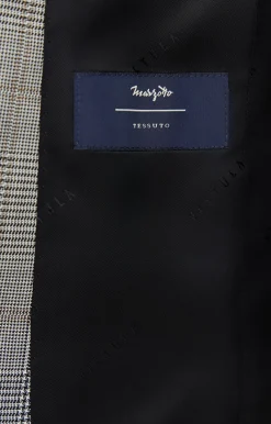 Marynarka slim fit w kratę - zestaw^Vistula New