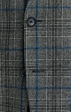 Marynarka slim fit w kratę^Vistula Fashion
