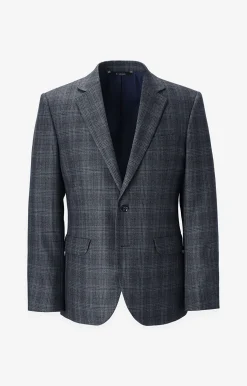 Marynarka slim fit w kratę^Vistula Best