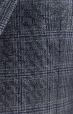 Marynarka slim fit w kratę^Vistula Best