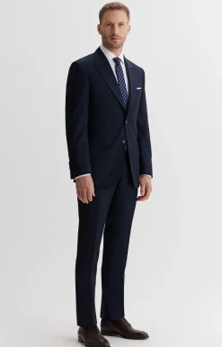 Marynarka slim fit z włoskiej wełny - zestaw^Vistula Outlet