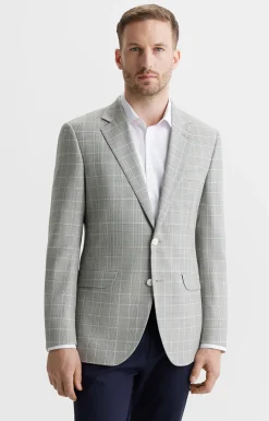 Marynarka super slim w kratę^Vistula Outlet