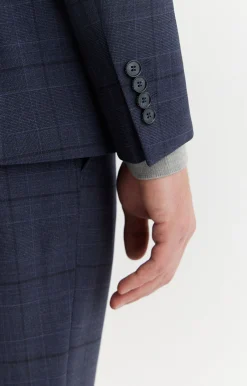 Marynarka super slim w kratę - zestaw^Vistula Discount
