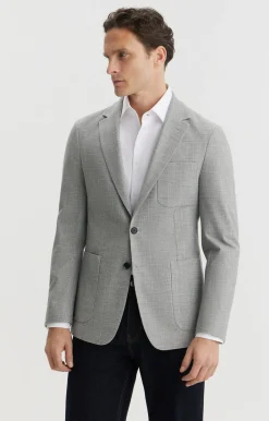 Marynarka super slim w kratę^Vistula Discount