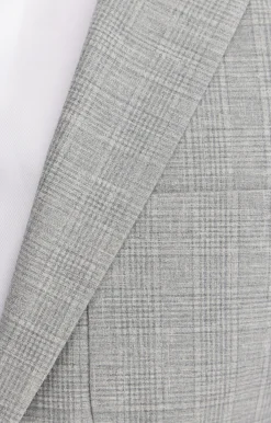 Marynarka super slim w kratę^Vistula Discount